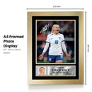 Chloe Kelly Poster Print – England Lionesses Euro Champion Wall Art  – Framed or Unframed – Gift for Women’s Football Fans