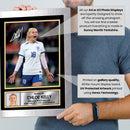 Chloe Kelly Poster Print – England Lionesses Euro Champion Wall Art  – Framed or Unframed – Gift for Women’s Football Fans