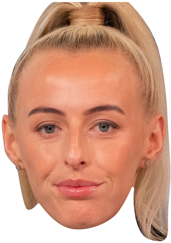Chloe Kelly Face Mask – Fancy Dress Cardboard Costume Mask
