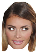 Chloe Sims Celebrity Facemask Fancy Dress Cardboard Costume Mask