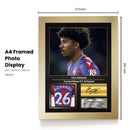 Chris Richards Signed Football Memorabilia – Framed Autograph Display with Crystal Palace & USA Tribute – Collector’s Gift