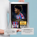 Chris Richards Signed Football Memorabilia – Framed Autograph Display with Crystal Palace & USA Tribute – Collector’s Gift