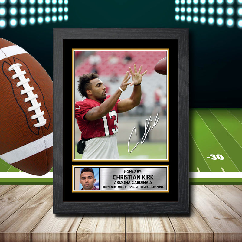 Christian Kirk 2 – Printed Signature NFL Star Print – Christian Kirk 2
