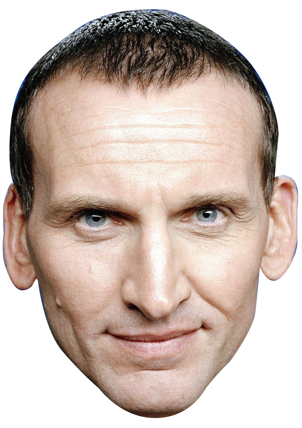 Christopher Eccleston - The Ninth Doctor - Doctor Who Celebrity Face Mask Fancy Dress Cardboard Costume Mask