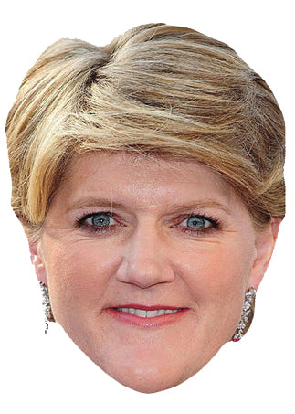 Claire Balding Face Mask – Fancy Dress Cardboard Costume Mask – Claire Balding Face Mask