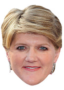 Claire Balding Celebrity Face Mask Fancy Dress Cardboard Costume Mask