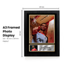 Cody Gakpo Signed Autographed Photo Poster – Liverpool F.C. & Netherlands Football Memorabilia – Collectible Print with Signature & Plaque – Premier League Star Tribute