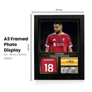 Cody Gakpo Printed Signed Poster – Liverpool FC & Netherlands Midfielder Tribute Wall Art with Jersey & Bio Plaque –  Premier League Football Memorabilia for Fans & Collectors