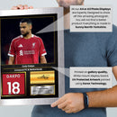 Cody Gakpo Printed Signed Poster – Liverpool FC & Netherlands Midfielder Tribute Wall Art with Jersey & Bio Plaque –  Premier League Football Memorabilia for Fans & Collectors