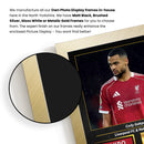 Cody Gakpo Printed Signed Poster – Liverpool FC & Netherlands Midfielder Tribute Wall Art with Jersey & Bio Plaque –  Premier League Football Memorabilia for Fans & Collectors
