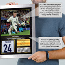 Cole Palmer England Signed Poster Print – England National Football Team Wall Art – Cole Palmer Signature Style Football Poster – Soccer Fan Gift Decor