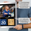 Cole Palmer Signed Poster Print – Chelsea FC Tribute Wall Art with Signature Panel & Jersey Number – England Midfielder Memorabilia for Fans & Collectors