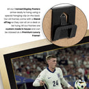 Cole Palmer England Signed Poster Print – England National Football Team Wall Art – Cole Palmer Signature Style Football Poster – Soccer Fan Gift Decor