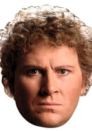 Colin Baker - The Sixth Doctor - Doctor Who Celebrity Face Mask Fancy Dress Cardboard Costume Mask