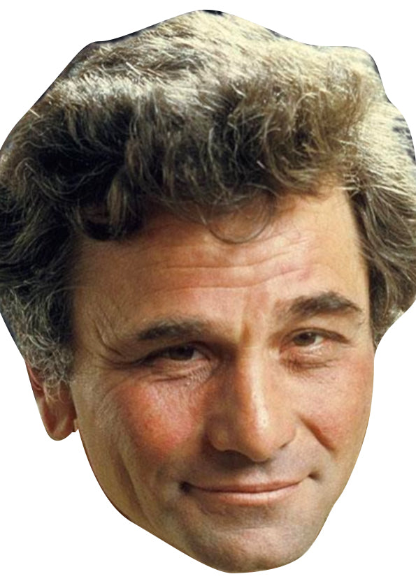 Columbo Face Mask – Fancy Dress Cardboard Costume Mask