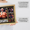 Conor Benn vs Chris Eubank Jr Fight Night Framed Photo Display – 26 April 2025 Tottenham Hotspur Stadium – Boxing Memorabilia Gift – Multiple Frame Options