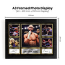 Conor Benn vs Chris Eubank Jr Printed Signature Poster – Fight Night Collage Wall Art – 26 April 2025 Tottenham Stadium Boxing Memorabilia for Fans & Collectors