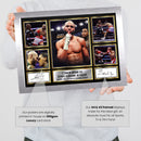 Conor Benn vs Chris Eubank Jr Printed Signature Poster – Fight Night Collage Wall Art – 26 April 2025 Tottenham Stadium Boxing Memorabilia for Fans & Collectors
