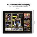 Conor Benn vs Chris Eubank Jr Printed Signature Poster – Fight 2 Collage Wall Art – 15 Nov 2025 Tottenham Stadium Boxing Memorabilia for Fans & Collectors