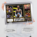 Conor Benn vs Chris Eubank Jr Printed Signature Poster – Fight 2 Collage Wall Art – 15 Nov 2025 Tottenham Stadium Boxing Memorabilia for Fans & Collectors