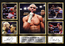 Conor Benn vs Chris Eubank Jr Printed Signature Poster – Fight Night Collage Wall Art – 26 April 2025 Tottenham Stadium Boxing Memorabilia for Fans & Collectors