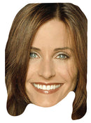 Courteney Cox - Monica Geller Celebrity Face Mask Fancy Dress Cardboard Costume Mask