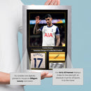 Cristian Romero Signed Football Memorabilia – Framed Autograph Display with Tottenham Hotspur & Argentina Tribute – Collector’s Gift