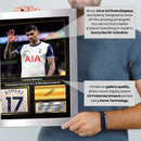 Cristian Romero Signed Football Memorabilia – Framed Autograph Display with Tottenham Hotspur & Argentina Tribute – Collector’s Gift