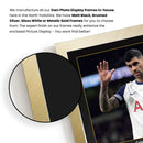 Cristian Romero Signed Football Memorabilia – Framed Autograph Display with Tottenham Hotspur & Argentina Tribute – Collector’s Gift