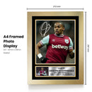 Cryscencio Summerville West Ham United Poster Print – Signed Autograph Style Football Wall Art  – Framed or Unframed – Gift for Fans