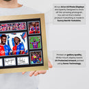 Crystal Palace Premier League Football Team Framed Autographed Print - Limited Edition Autograph Fan Gift – Collectible Memorabilia Merchandise