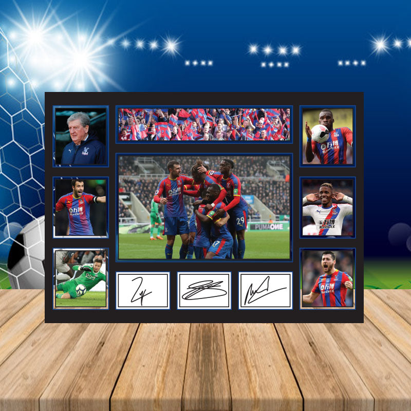 Crystal Palace Team Player Printed Signature Poster Print Gift