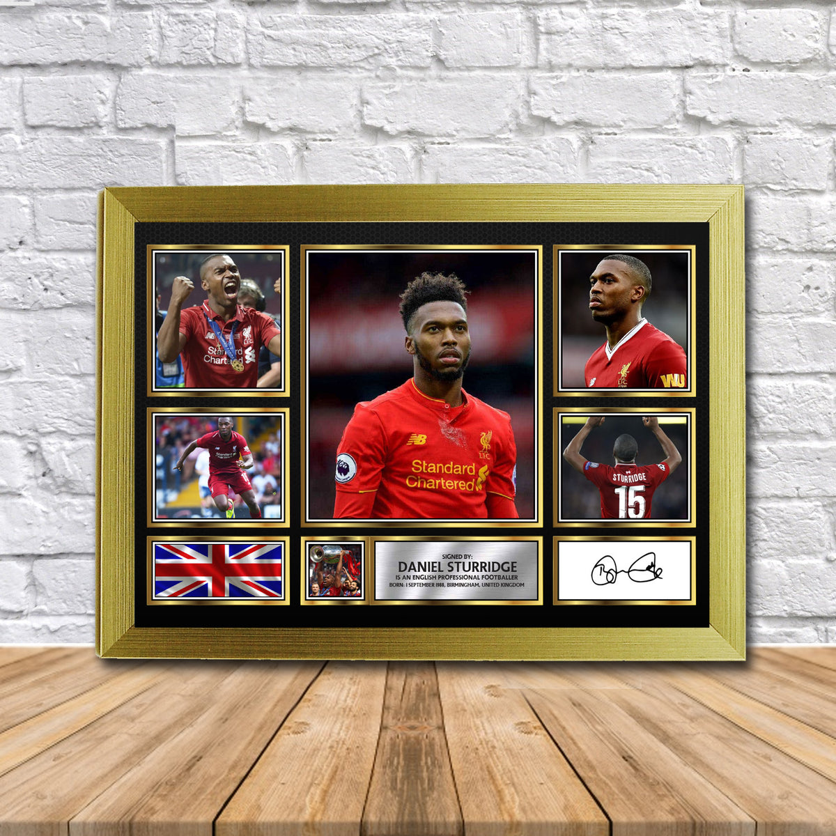 Daniel Sturridge Football Gift Framed Printed Signature Star Poster Print Wall Art Gift – Daniel Sturridge Football Gift Framed Printed Signature Star Poster Print Wall