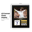 David Beckham England Signed Poster Print – Football Wall Art – Printed Autograph Soccer Memorabilia – England National Team Fan Gift & Sports Bedroom Decor
