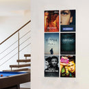 David Fincher Movies and Film Poster Print Packs - 6 POSTERS (A6, A5, A4, A3)
