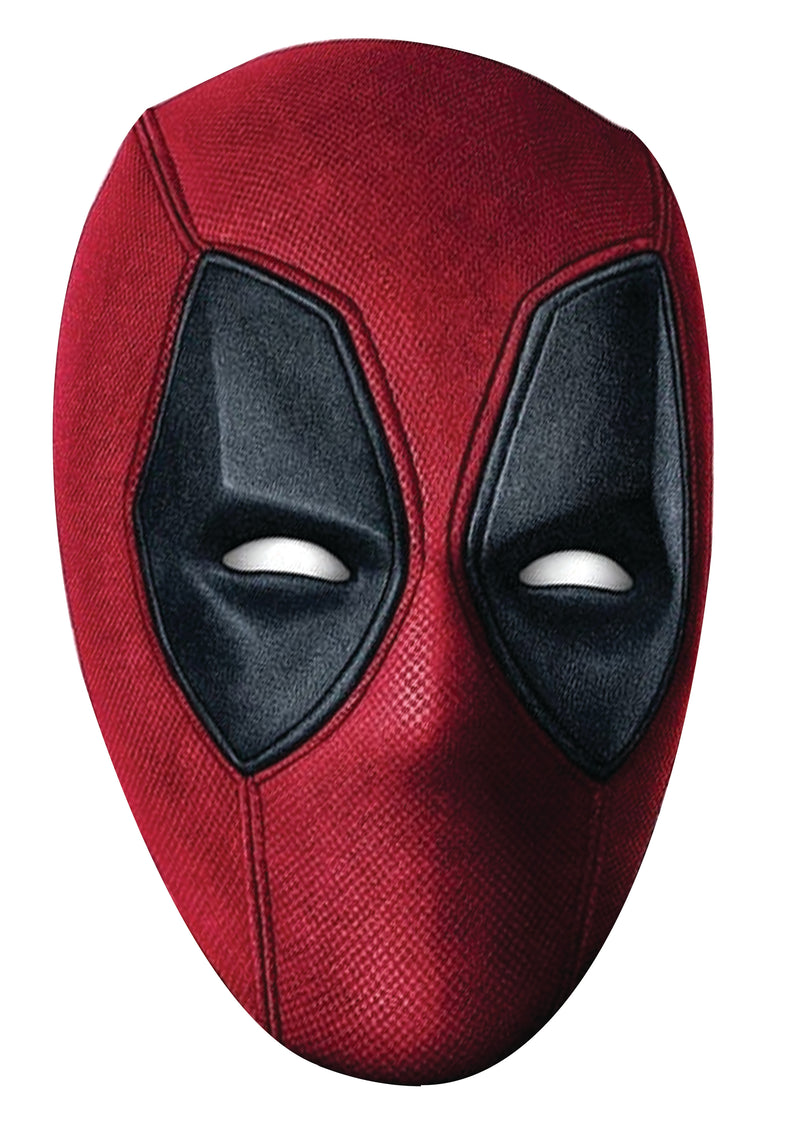 Deadpool Celebrity Face Mask Fancy Dress Cardboard Costume Mask