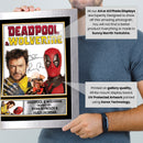 Deadpool & Wolverine Printed Autograph Poster – Ryan Reynolds & Hugh Jackman Marvel Movie Wall Art – Superhero Film Memorabilia Print