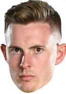 Dean Henderson Crystal Palace Face Mask – Crystal Palace Football Player Celebrity Card Mask – Celebrity Mask for Stag Do, Hen Night, Fancy Dress & Costume Parties – Funny Adult Card Mask