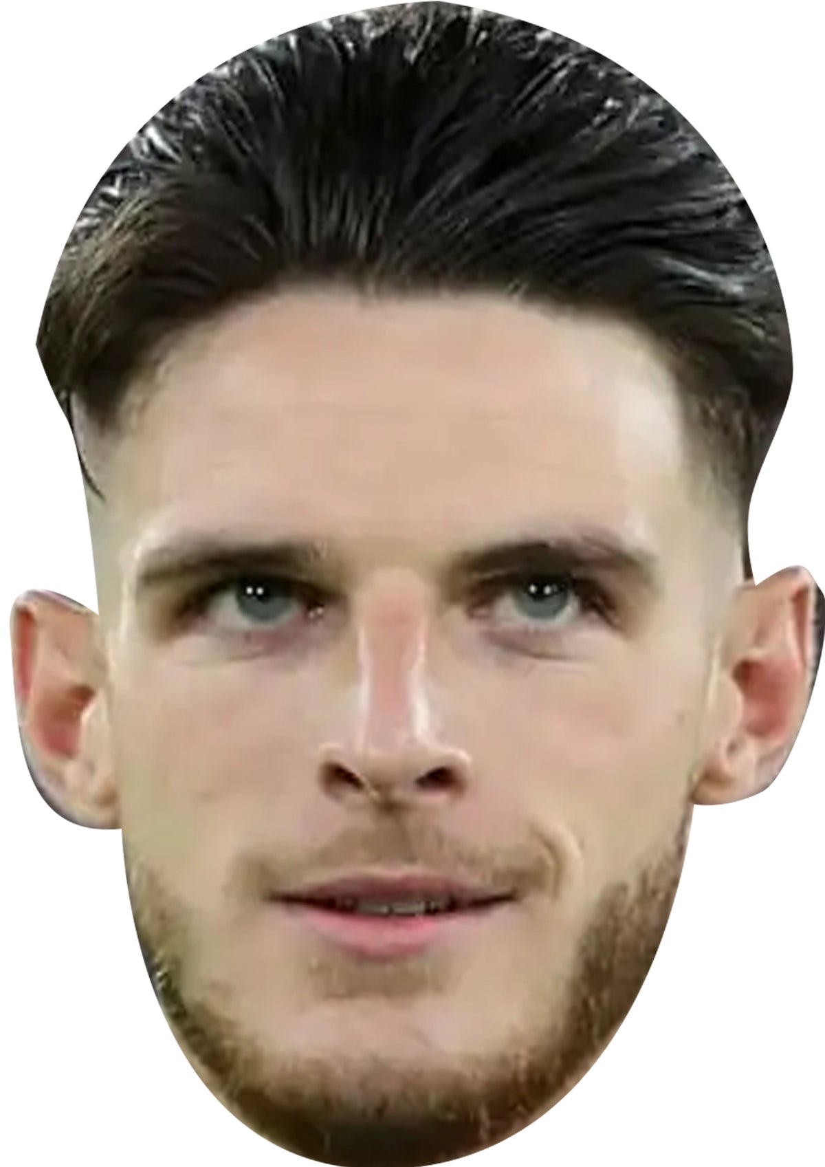 DECLAN RICE - England Euros 2024 Celebrity Party Face Fancy Dress Cardboard Costume Mask