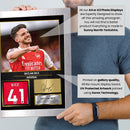 Declan Rice Arsenal Signed Poster Print – Arsenal FC Football Wall Art – Printed Autograph Soccer Memorabilia – Premier League Fan Gift & Bedroom Decor