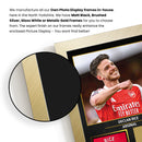 Declan Rice Arsenal Signed Poster Print – Arsenal FC Football Wall Art – Printed Autograph Soccer Memorabilia – Premier League Fan Gift & Bedroom Decor