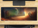 Extra Large Gaming Mouse Mat (800mm x 300mm) - Desert Moons Dune