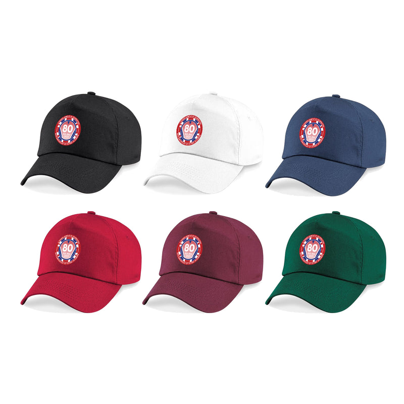 VE Day 80th Anniversary Cap Design 1 (6 Colours) - Special Edition