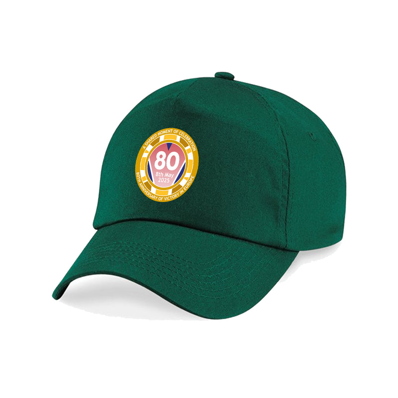 VE Day 80th Anniversary Cap Design 2 (6 Colours) - Special Edition