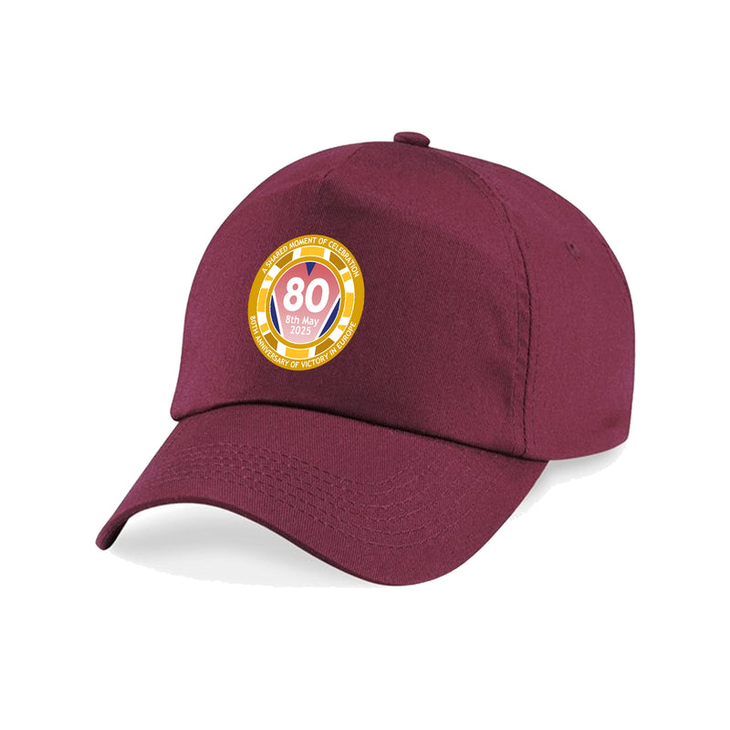 VE Day 80th Anniversary Cap Design 2 (6 Colours) - Special Edition