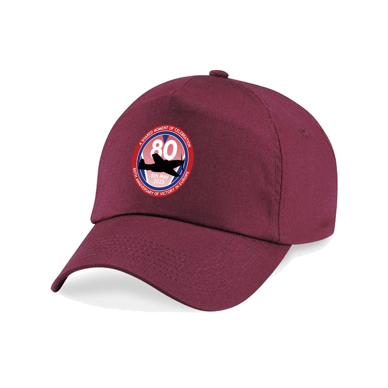 VE Day 80th Anniversary Cap Design 5 (6 Colours) - Special Edition