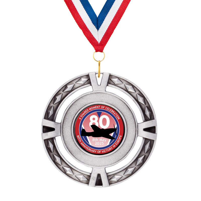 VE Day 80th Anniversary V-Tech Medals Design 5 - Special Edition