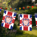 VE Day 80th Anniversary Party Bunting Design 5 (Union Jack) - Special Edition