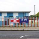 VE Day 80th Anniversary CUSTOM NAME Large Paper Banner (6ft x 1.5 ft) Design 6 - Special Edition