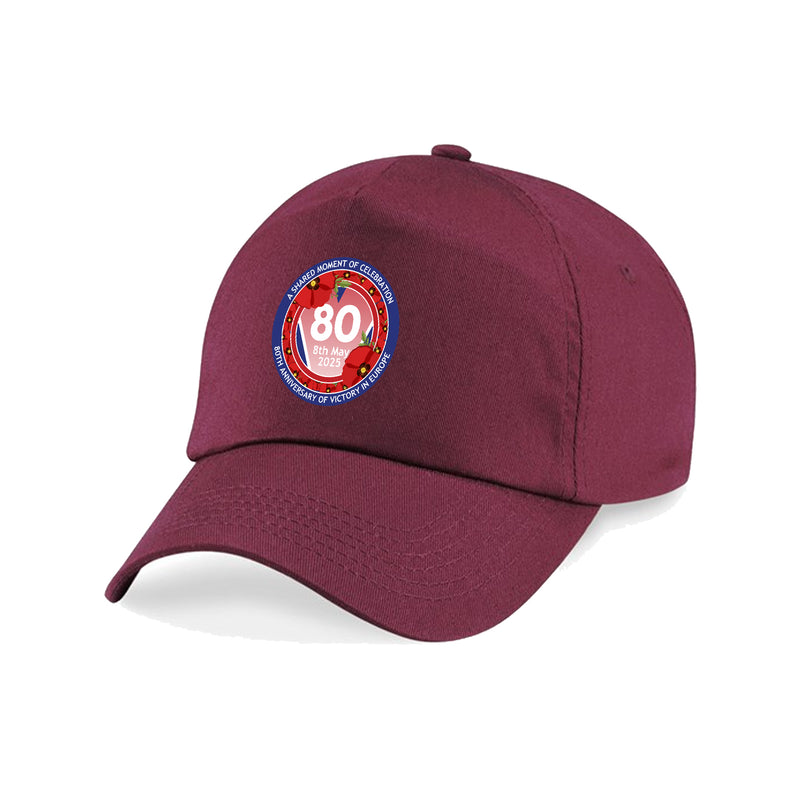 VE Day 80th Anniversary Cap Design 7 (6 Colours) - Special Edition